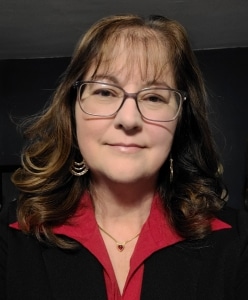 A headshot of CFO, Tina Schleede