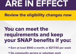 SNAP ABAWD Requirement Flyer